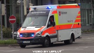 VIEL TATÜTATA amp BLAULICHT RTWs BF MHD JUH DRK  Rettungsdienst Stuttgart [upl. by Aicilegna]