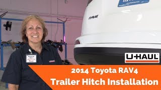 2014 Toyota RAV4 Trailer Hitch Installation [upl. by Furgeson]