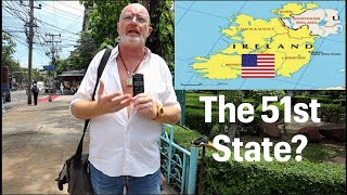 Why does Ireland have a land border with the USA [upl. by Tristam]