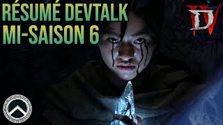 RÉCAP DEVTALK MISAISON 6 ★ DIABLO 4 [upl. by Mendel]