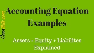 Accounting Equation  Explained with Examples  Accounting Basics [upl. by Gibe]