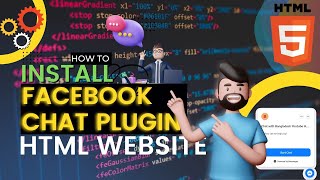 How to Setup Facebook Messenger Chat in HTML Website  how to add messenger in my website  Chatbot [upl. by Kahn]