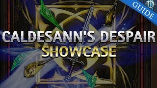 D3 RoS  Caldesanns Despair Showcase [upl. by Bonnette]