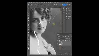 Photo Restoration in Photoshop 😱🔥 photoshop shorts youtubeshorts restoration photoediting [upl. by Tnemelc]