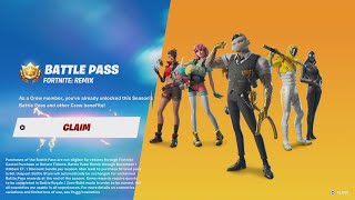 Fortnite Remix BATTLE PASS Has A NEW Cosmetic Type 🔥 Top Tier Battle Pass  Full Review [upl. by Tracay]