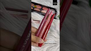 Makeup Revolution Velvet Crayon Lipstick Handswatch lipstick [upl. by Eyak]