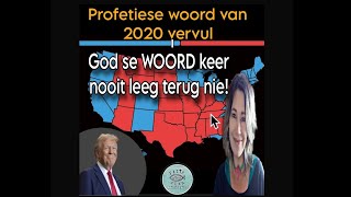 Profetiese WOORD van 2020 vervul [upl. by Philine697]