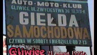 GLIWICE1993Giełda samochodowa [upl. by Eladnwahs]