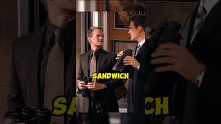 What did Barney do to his sandwich  How I Met Your Mother howimetyourmother [upl. by Fasto]