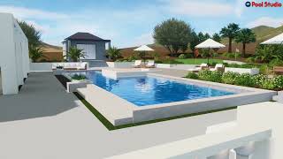 Pool Studio  3D Swimming Pool Design Software [upl. by Adeuga281]