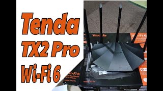 TENDA TX2 Pro wifi 6 tenda wifi repeater [upl. by Zsamot58]