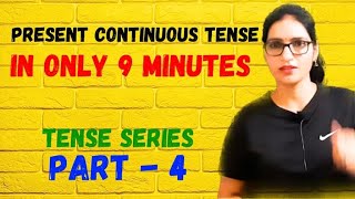 present continuous Tense Tensepresent continuous rule with examples [upl. by Dachi723]