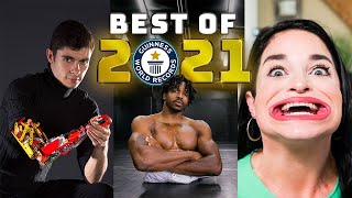 BEST OF 2021  Guinness World Records [upl. by Rayner]