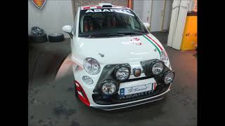 Fiat 500 Abarth Factory Rally Car R3T Part 1 [upl. by Faruq]