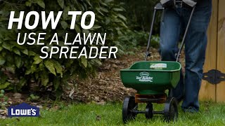 How to Use a Lawn Spreader [upl. by Starr]