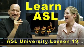 American Sign Language ASL Lesson 19 review Sarah wwwLifeprintcom  Dr Bill Vicars [upl. by Ettevets580]