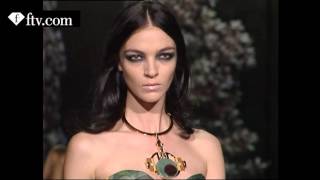 ROBERTO CAVALLI FULL SHOWWOMAN SS2009 Milan [upl. by Yerbua187]