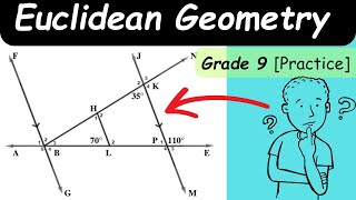 Euclidean Geometry Exam Problem Grade 9 [upl. by Nyasuh]