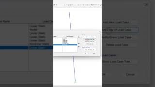 Using Initial P Delta Option in SAP2000 shorts [upl. by Nalrah]