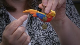 Edythe Kegrize Keepsake Ornament Artist Birds [upl. by Yssirc]