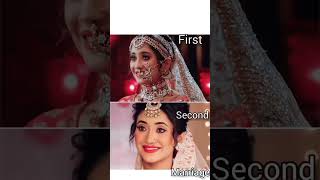 Firs vsecond marriage look subscribe yrkkh [upl. by Aslin610]