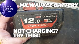 Milwaukee M18 12ah Battery Repair [upl. by Adnhoj]