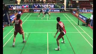 Agrippina PMarcus F Indonesia VS Rendra WRian Sukmawan Indonesia Babak Semifinal Ganda Putra [upl. by Anerda]