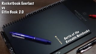 1Month Comparing the Rocketbook CORE EVERLAST  the ElfinBook 20 [upl. by Eelyram]