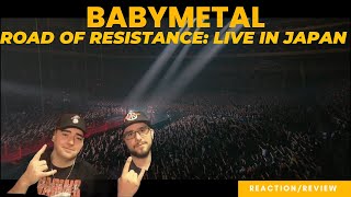 BABYMETAL quotRoad of Resistance  Live In Japanquot ReactionReview [upl. by Tsan]