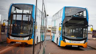 Full route 205 stagecoach Manchester DentonManchester [upl. by Ytissac279]