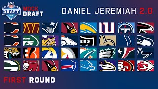 2024 FULL First Round Mock Draft Daniel Jeremiah 20 [upl. by Klinges]