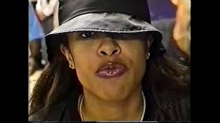 Aaliyah Back Stage Before Concert  rare footage [upl. by Efren605]