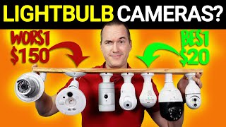 Smart Wireless Light Bulb Security Camera Unboxing Video [upl. by Ecineg]