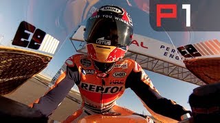 Amazing Marc Marquez onboard lap [upl. by Froma]