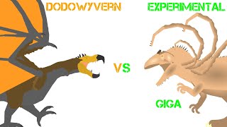 Dodowyvern vs Experimental Giganotosaurus Ep2 [upl. by Cimah]