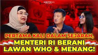 Pertama Kali Dalam Sejarah MENKES RI Berani Lawan WH0 dan MENANG [upl. by Gordan]