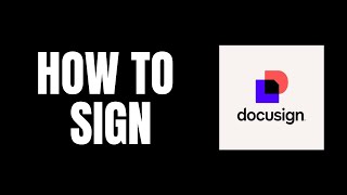 How To Sign DocuSign Tutorials [upl. by Taddeusz]