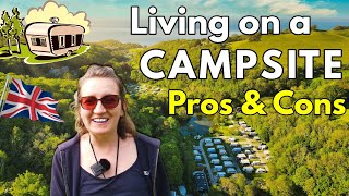 24 Living on Campsite in UK all year round Whats it really like [upl. by Ulane]