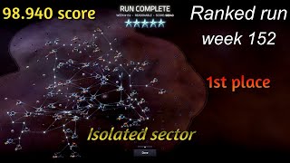 Slipways v 13  Ranked run week 152  98940 score finished 1st [upl. by Yonah]