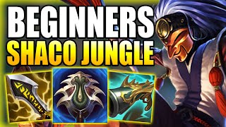 HOW TO PLAY SHACO JUNGLE amp HARD CARRY GAMES FOR BEGINNERS IN S14  Gameplay Guide League of Legends [upl. by Ai224]