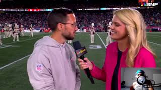 Mike Mcdaniel Gives Funny Interview after Win Vs Patriots [upl. by Aden]