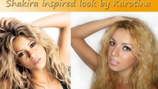 Shakira inspired look by Karotina [upl. by Nacnud]