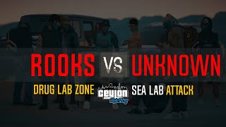 🖤 Rooks VS Unknown ❤️ Drug Lab Zone Fight Rooks Gang 🖤 Ceylon RP [upl. by Eibber]