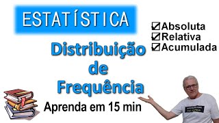 GRINGS  DISTRIBUIÇÃO DE FREQUÊNCIA  ESTATÍSTICA [upl. by Petey]