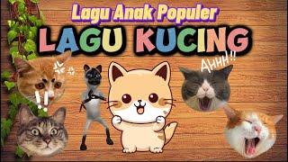 Kucingku Tiga Gemuk  Lagu Kucingku Telu  Lagu Anak Anak Lucu [upl. by Gollin]