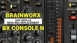 Is Brainworx BX Console N the UAD Neve 88rs Replacement Ive Been Looking For [upl. by Krispin]