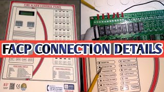 FIRE ALARM CONTROL PANEL CONNECTION DETAILS ALL DETAILS ABOUT FIRE ALARM CONTROL PANEL [upl. by Femi]