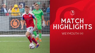 Wanderers 1  2 Weymouth  HIGHLIGHTS  Dominant Wanderers defeated at Meadowbank [upl. by Rhyner430]