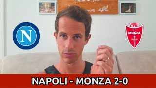 NAPOLI  MONZA 20 IL GRANDE LAVORO DI CONTE [upl. by Ahsyla]