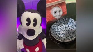 Mickey Mouse REACTS on TikTok Compilation Part 13 HassanKhadair [upl. by Anaujit507]